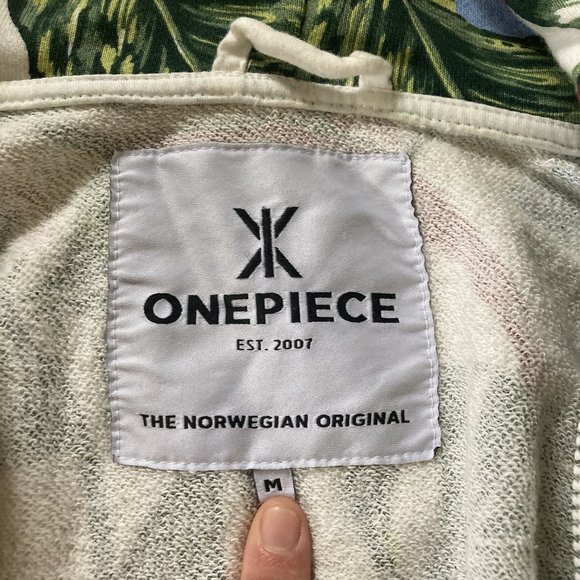 Onepiece M tropical pattern jumpsuit, worn once! - Picture 3 of 5